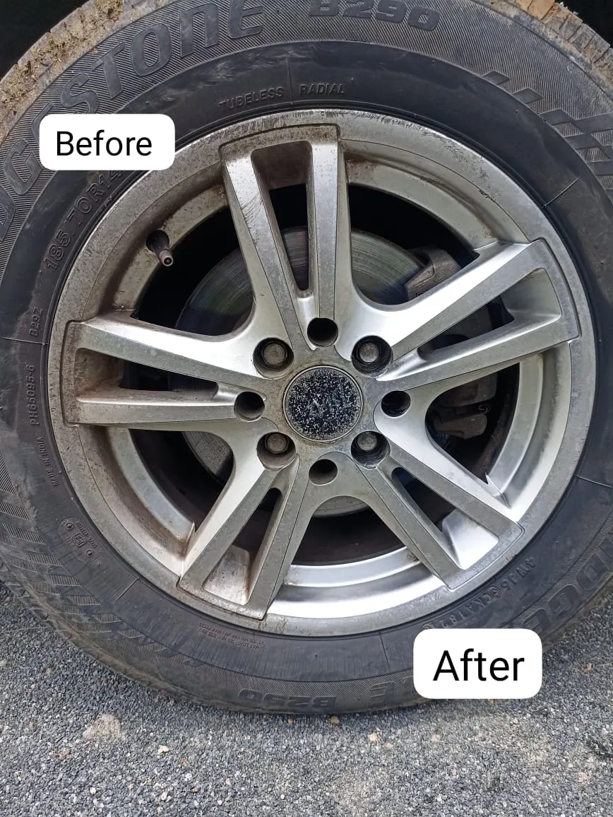 Alloy Wheel After